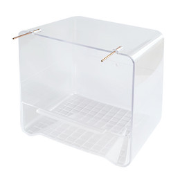 Produktbild von DUVO+ Vogelhaus Kunststoffbadewanne transparent