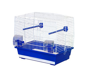 Produktbild von DUVO+ Vogelkäfig Natalia 2 blau/weiß