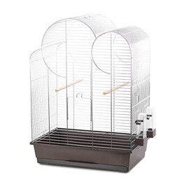 Produktbild von DUVO+ Vogelkäfig Natural Eliza braun/zinc