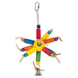 Produktbild von Duvo+ Vogelspielzeug mit Holzblöcken