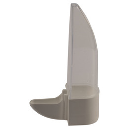 Produktbild von DUVO+ Vogeltränke Bananenform Kunststoff weiß