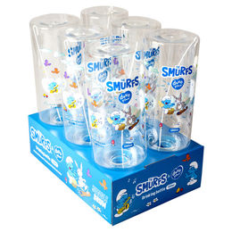 Produktbild von DUVO+ Wasserspender Trinkflasche Harmony Schlumpf transparent 1000 ml - 1000 ml