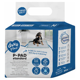 Produktbild von Duvo+ Welpenunterlage P-Pad Standard Größe M - 30 x 30 Stk.