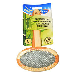 Produktbild von Duvo+ Zupfbürste Bamboo für Hunde