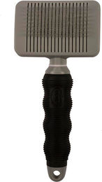 Produktbild von Duvo+ Zupfbürste Selbstreinigung schwarz/grau Größe M