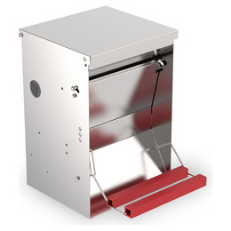 Produktbild von Duvoplus automatisches verzinktes Futterhaus für Hühner - 6 kg