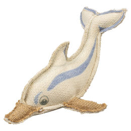Produktbild von Duvoplus Canvas Delfin Hundespielzeug