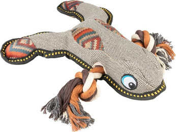 Produktbild von Duvoplus Canvas Frosch Hundespielzeug Grau
