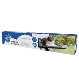 Produktbild von duvoplus DUVO Fenster-Hängematte für Katzen Schwarz