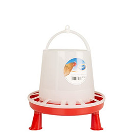 Produktbild von duvoplus Futterstation aus Kunststoff für Hühner - 7 l