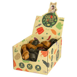 Produktbild von duvoplus Garden Bites Vegan Bones Large 14,5 cm vegetarische Hundesnacks - 90 g