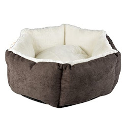 Produktbild von Duvoplus Hundebett Hexa Velvet Concrete L
