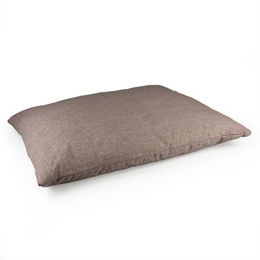 Produktbild von duvoplus Kissen mit Reißverschluss Samt Chesnut 80x60x14 cm Braun