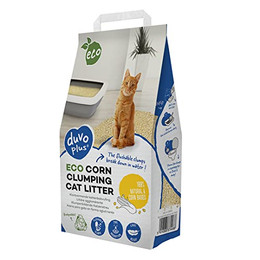 Produktbild von duvoplus Natürliches Klumpstreu auf Maisbasis für Katzen - 3,5 kg