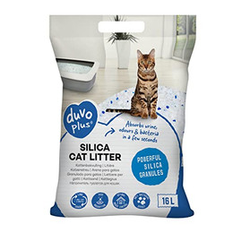 Produktbild von Duvoplus Premium Silica Katzenstreu - 16 l