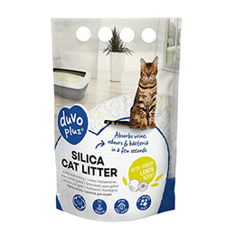 Produktbild von duvoplus Premium Silica Katzenstreu Zitrone - 2 kg