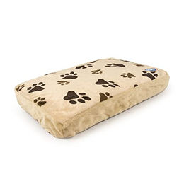 Produktbild von duvoplus Rechteckiges Hundekissen mit Pfotenabdruck - 120 cm