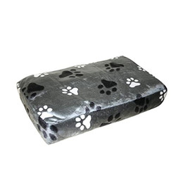 Produktbild von duvoplus Rechteckiges Kissen mit Pfotenabdruck