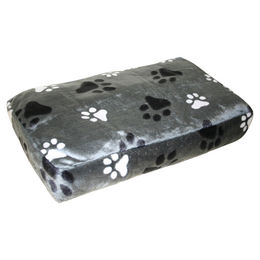Produktbild von Duvoplus Rechteckiges Kissen mit Pfotenabdruck 80x55x10 cm Grau - 80 cm