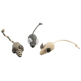 Produktbild von Duvoplus Rope Kleine Mäuse Katzenspielzeug