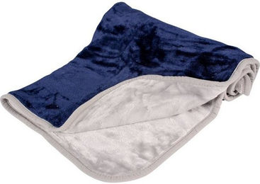 Produktbild von Duvoplus Snuggly Decke Blau/Grau 100x70 cm