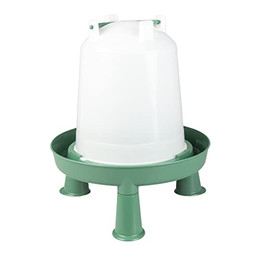 Produktbild von duvoplus Tränke ECO mit Griff und Füßen 3 l Grün - 3 l