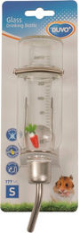 Produktbild von Duvoplus Trinkflasche aus Glas für Kleintiere - 0,177 l