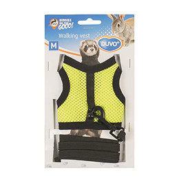 Produktbild von Duvoplus Wanderweste für kleine Säugetiere M gelb/grün