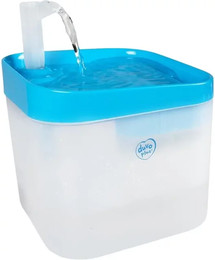 Produktbild von duvoplus Wasserbrunnen transparent Blau/Weiß