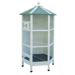 Produktbild von Duvoplus Woodland Vogelhaus Hexagon - 1 Stk