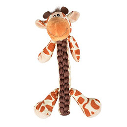 Produktbild von duvoplus Zoo Friends Gino Giraffe Stick Hundespielzeug