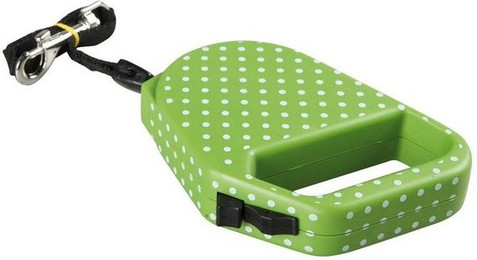 Produktbild von dynamic24 Automatik-Hundeleine Kunststoff 4m bis 18kg - 4 m