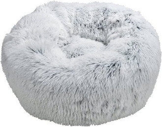 Produktbild von Dynamic24 Hundebett rund aus Plüsch 55cm - 55 cm