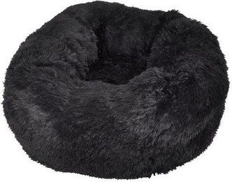 Produktbild von Dynamic24 Hundebett rund aus Plüsch 55cm - 55 cm