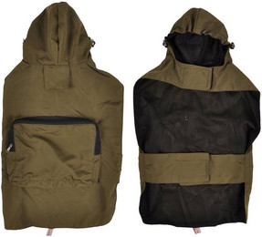 Produktbild von dynamic24 Hundejacke Regenjacke mit Kapuze