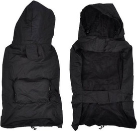 Produktbild von dynamic24 Hundejacke Regenjacke mit Kapuze - 1 Stk.