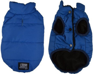 Produktbild von dynamic24 Hundejacke Wintermantel mit Teddyfleece - 1 Stk.
