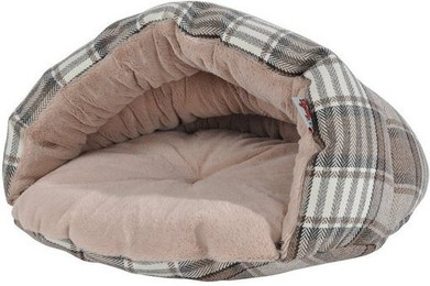 Produktbild von dynamic24 Tierhöhle Hundebett für Hunde und Katzen