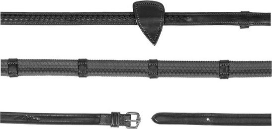 Produktbild von Dyon 12  Gummizügel mit 7 Lederstegen und geflochtener Ausführung (13mm)