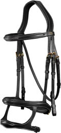 Dyon DCollection Double Noseband Trense doppeltes Reithalfter – Bild 1 von 2