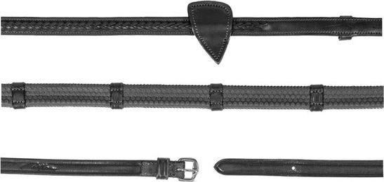 Produktbild von Dyon Gummizügel mit 7 Lederstegen und geflochtener Ausführung