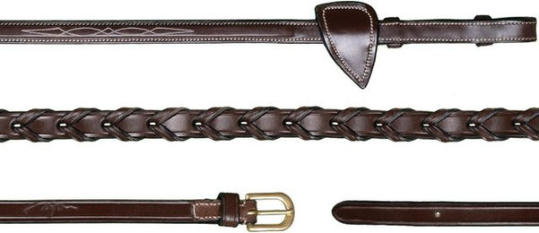 Produktbild von Dyon Lederzügel Laced 48