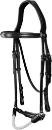Produktbild von Dyon New English Collection Trense mit hannoverschem Kordelreithalfter