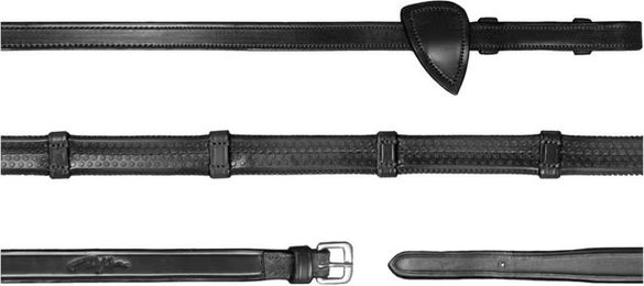 Produktbild von Dyon New English Collection Weiche Gummizügel Lederstegen