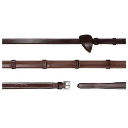 Produktbild von Dyon New English Collection Weiche Gummizügel Lederstegen