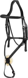 Produktbild von Dyon Trense mit geflochtenem mexikanischem Reithalfter NEC