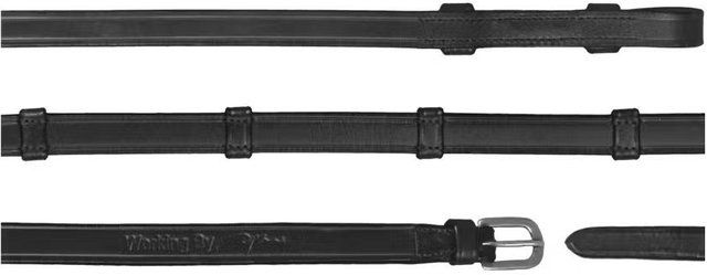 Produktbild von Dyon Working Collection Zügel Glattleder mit 7 Lederstegen