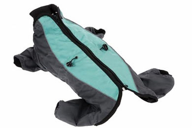 DAHLMANN Hundeoverall XL Wasserabweisend aus Nylon in Mint Grün – Bild 1 von 8