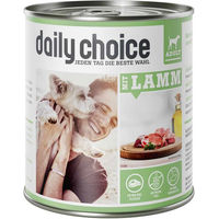 Produktbild von daily choice Hundefutter Adult Lamm Stückchen in Sauce getreidefrei glutenfrei 6 x 800 g - 6 x 800 g