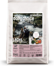 daily choice Hundefutter Lachs Getreidefrei Adult 15 kg - 15 kg – Bild 1 von 6